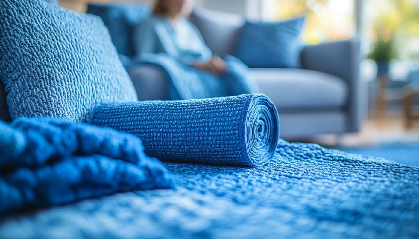 Die psychologischen Effekte von Blau in Heimtextilien